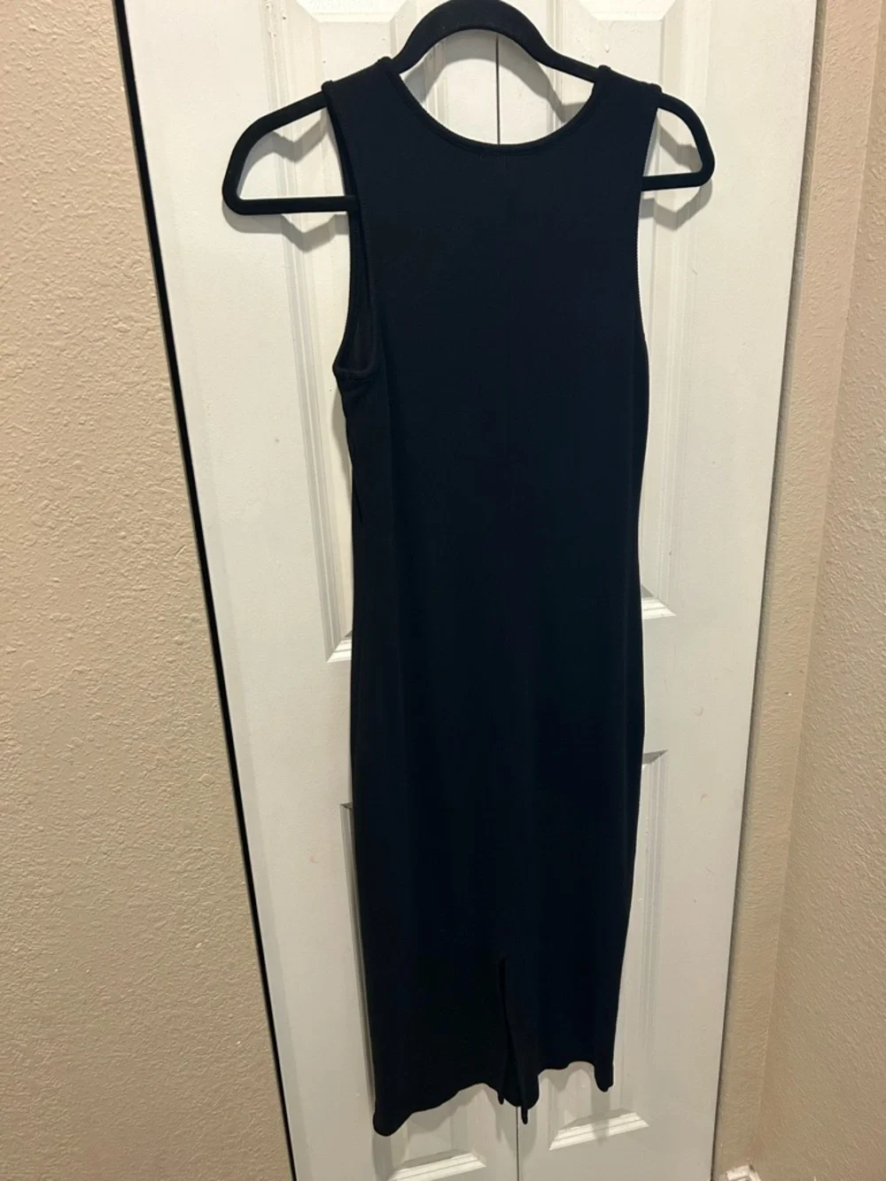 Marine Layer Rib Daytime Midi Dress Black , size M - Picture 8 of 11